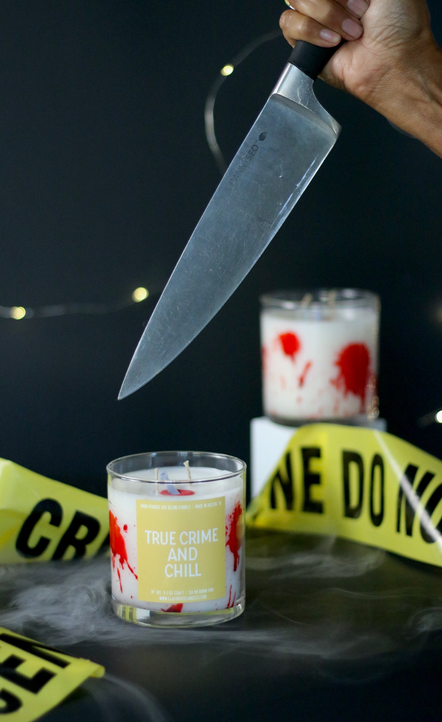 True Crime and Chill Container Candle