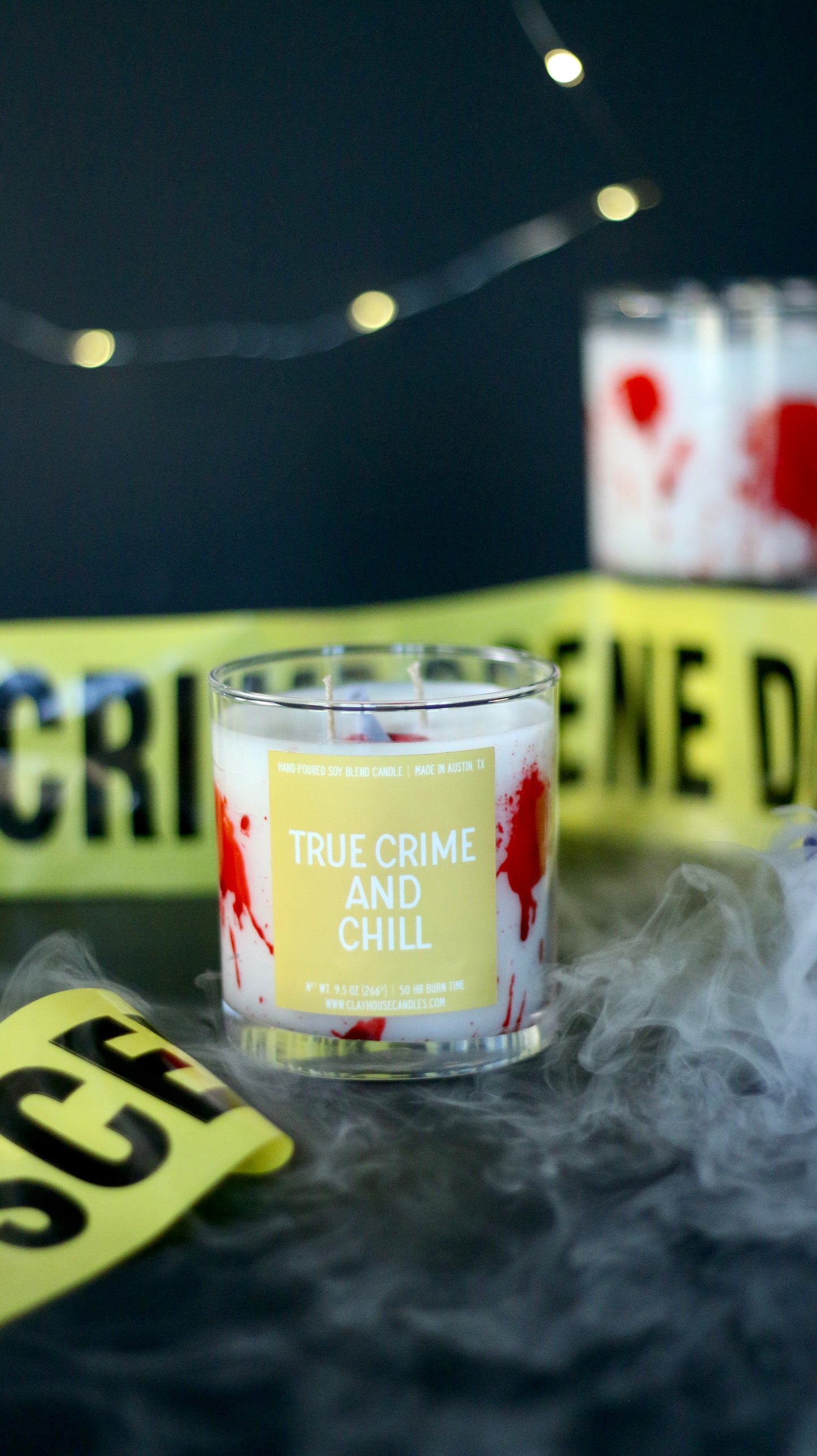 True Crime and Chill Container Candle
