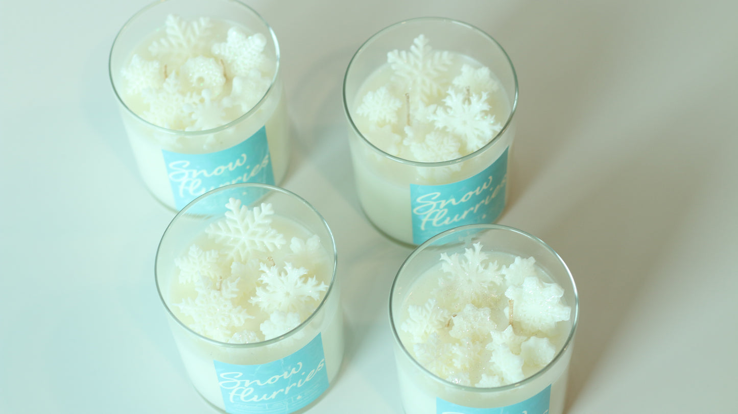 Snow Flurries Container Candle