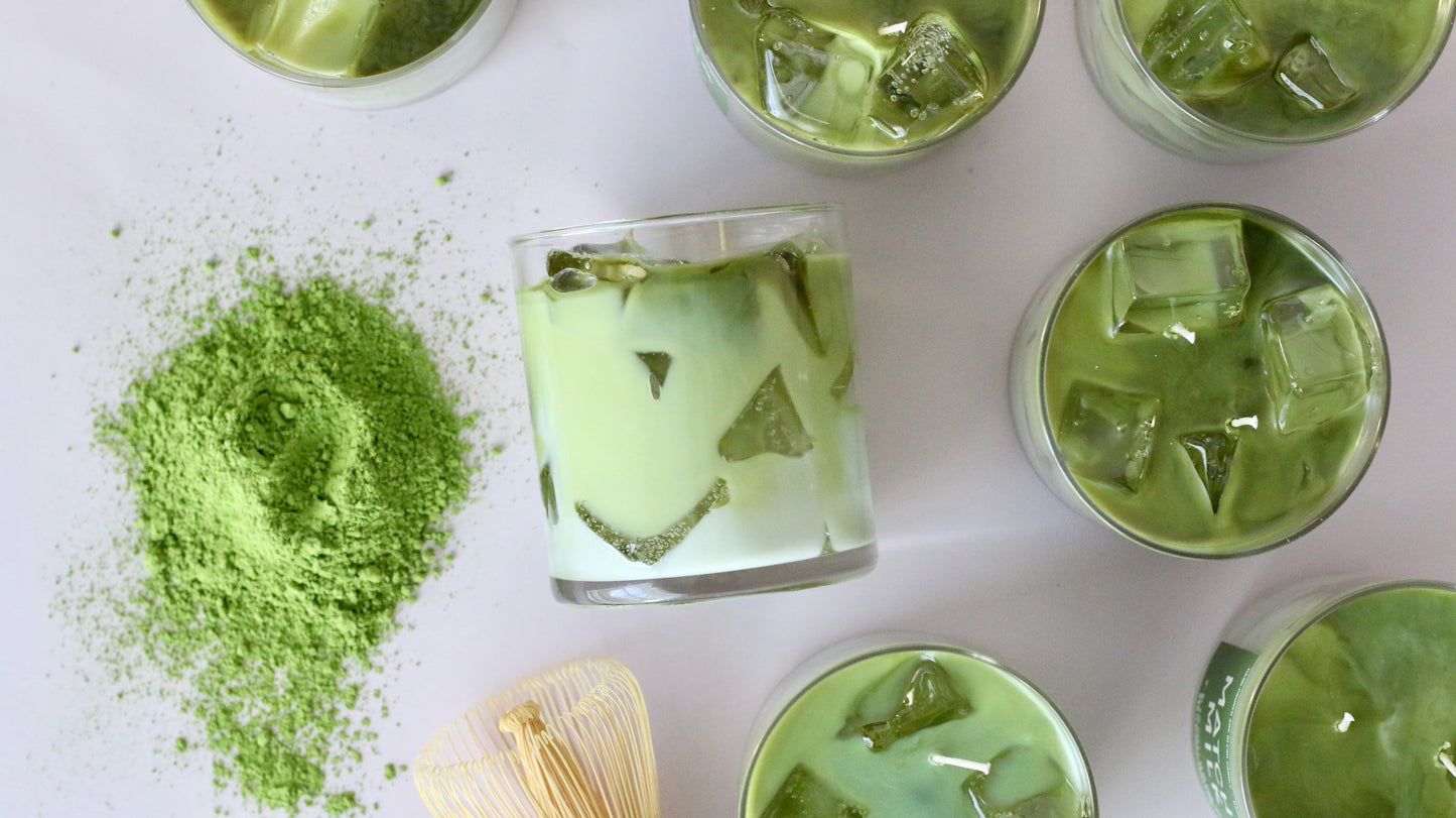 Matcha Milk Container Candle