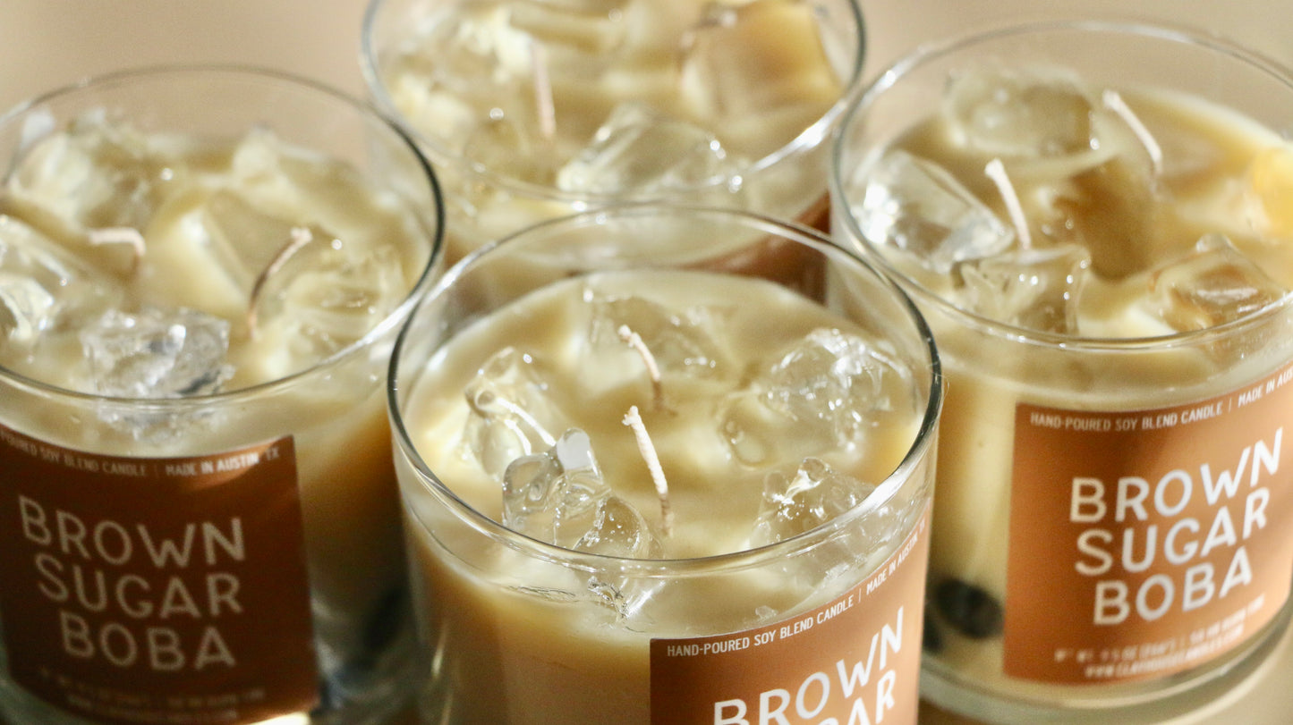 Brown Sugar Boba Container Candle