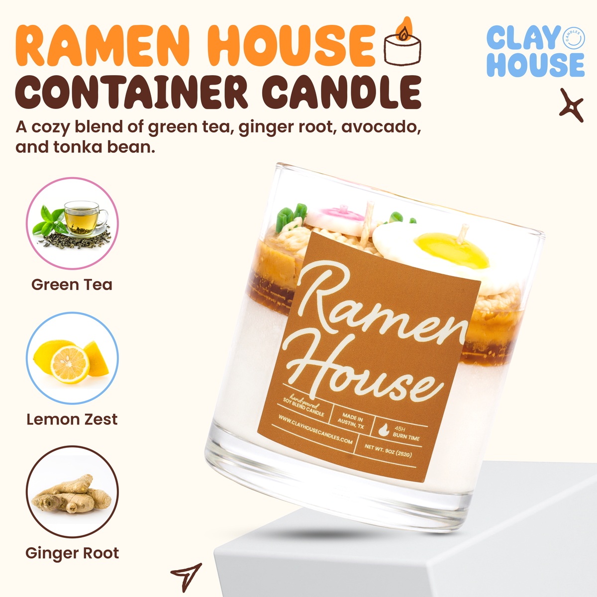 Ramen House Container Candle