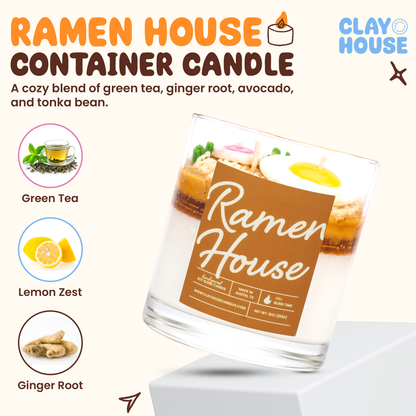 Ramen House Container Candle