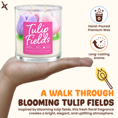Tulip Fields Container Candle