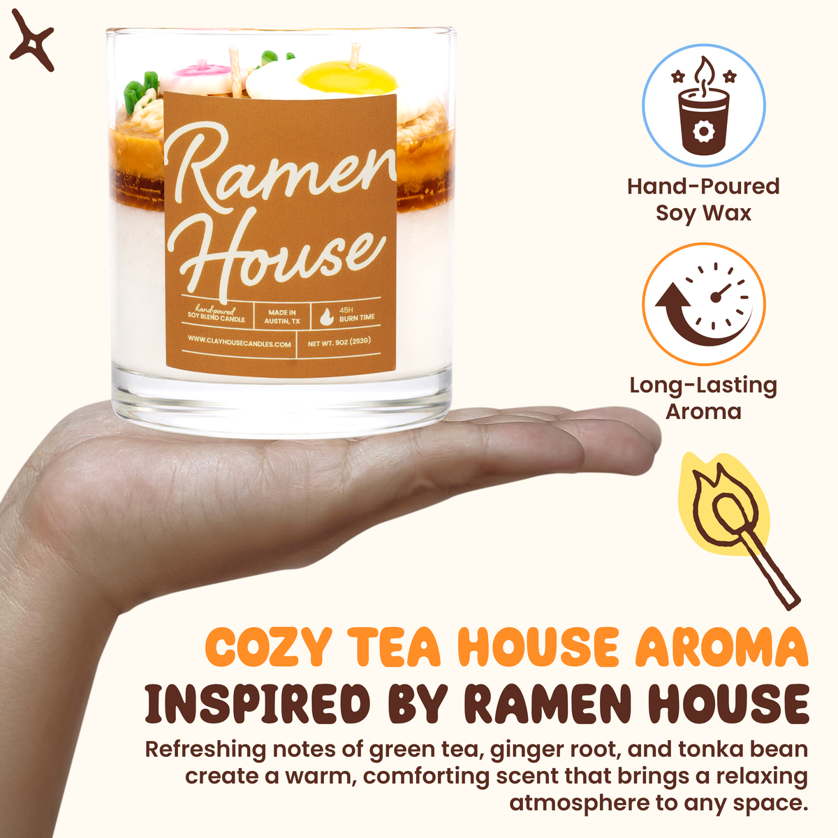 Ramen House Container Candle