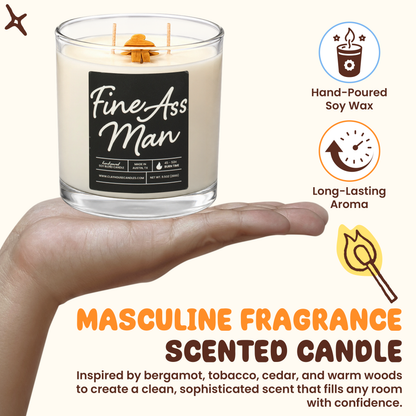 Fine Ass Man Container Candle
