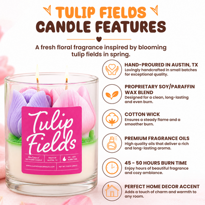 Tulip Fields Container Candle