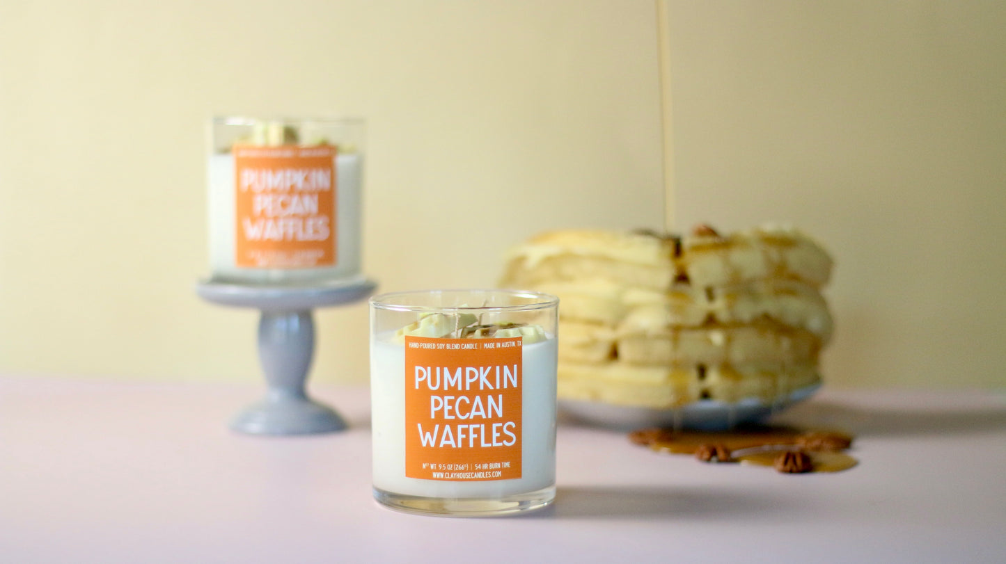 Pumpkin Pecan Waffles Container Candle