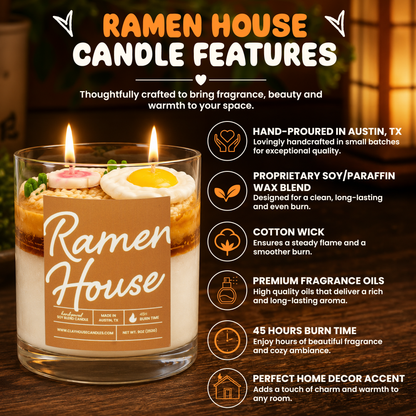 Ramen House Container Candle