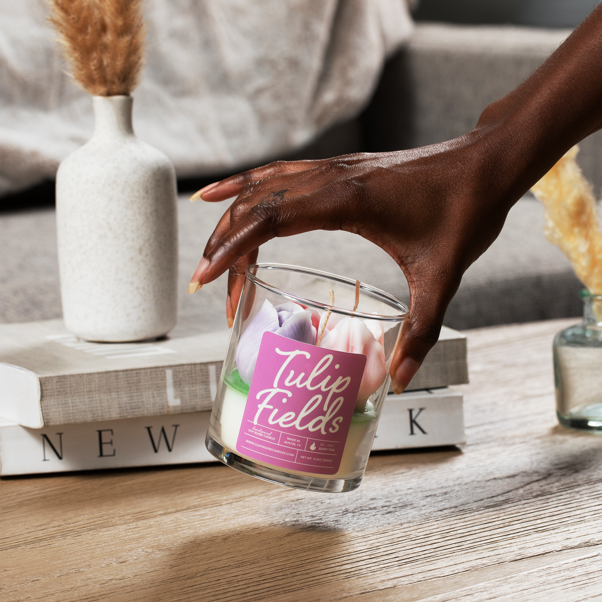 Tulip Fields Container Candle