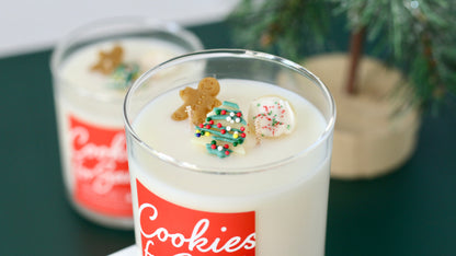 Cookies for Santa Container Candle