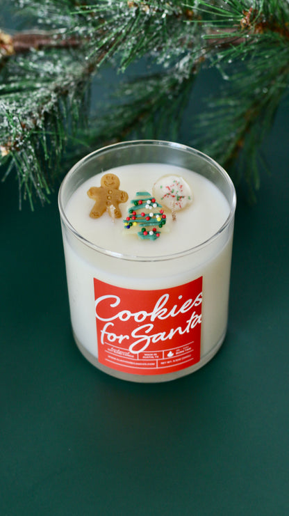 Cookies for Santa Container Candle