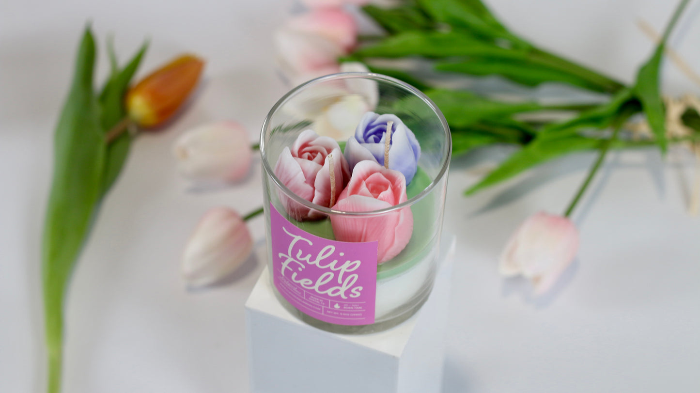 Tulip Fields Container Candle