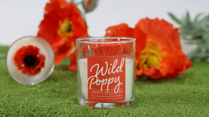 Wild Poppy Container Candle