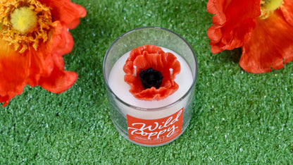 Wild Poppy Container Candle