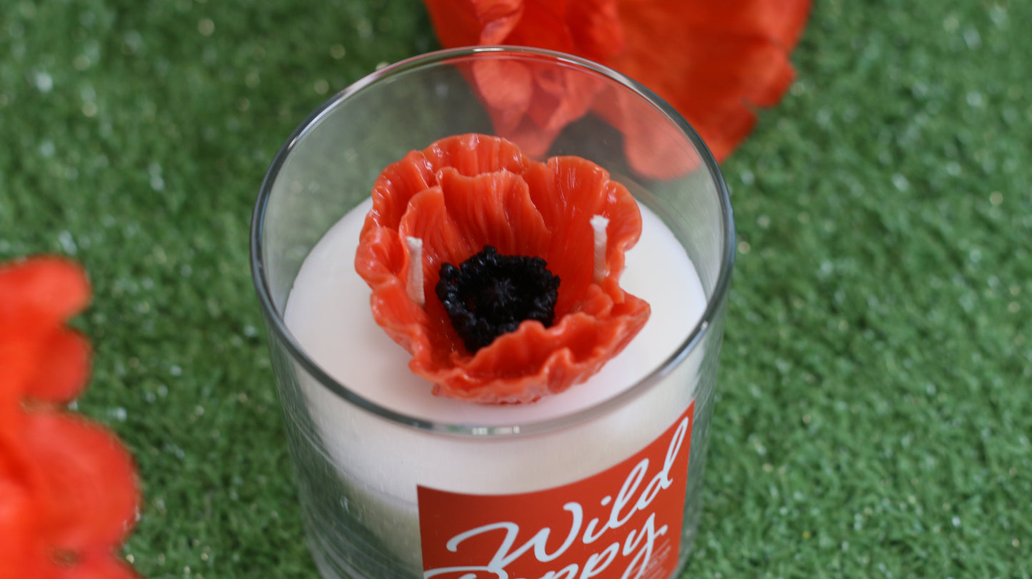 Wild Poppy Container Candle
