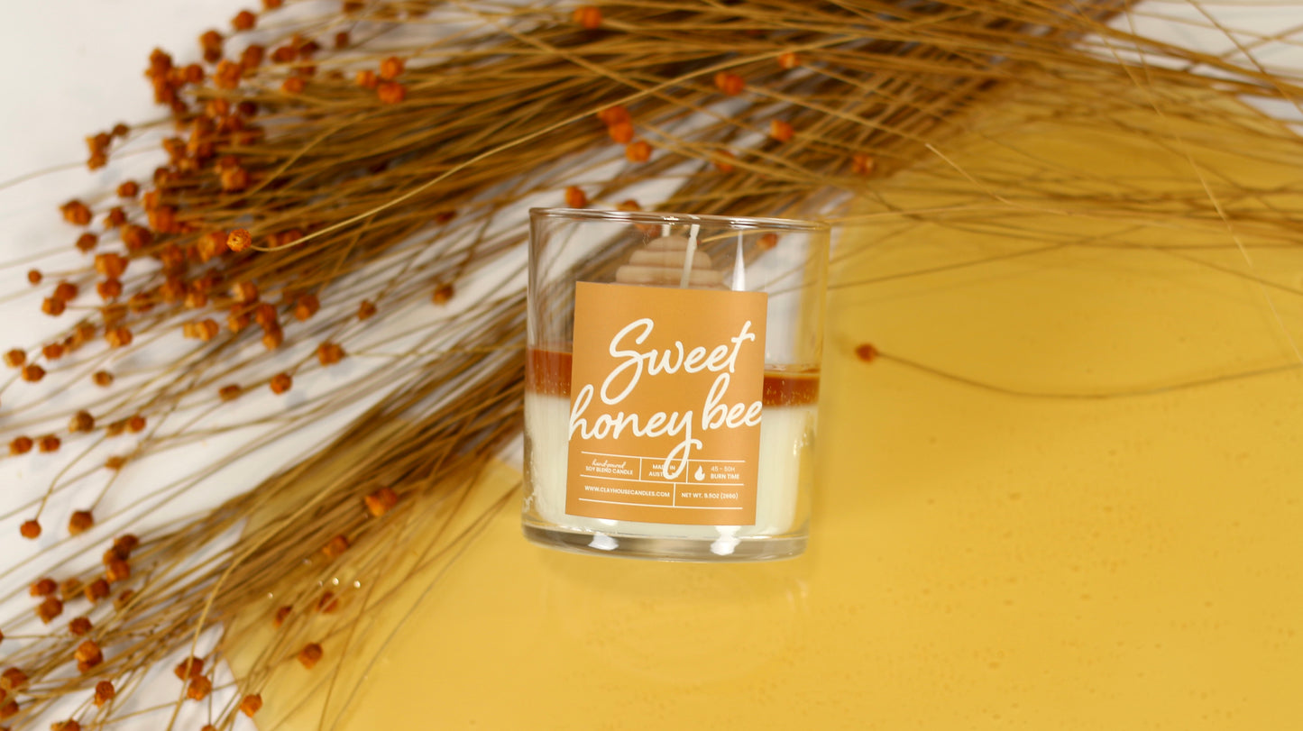Sweet Honey Bee Container Candle