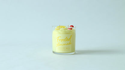 Frosted Lemonade Container Candle