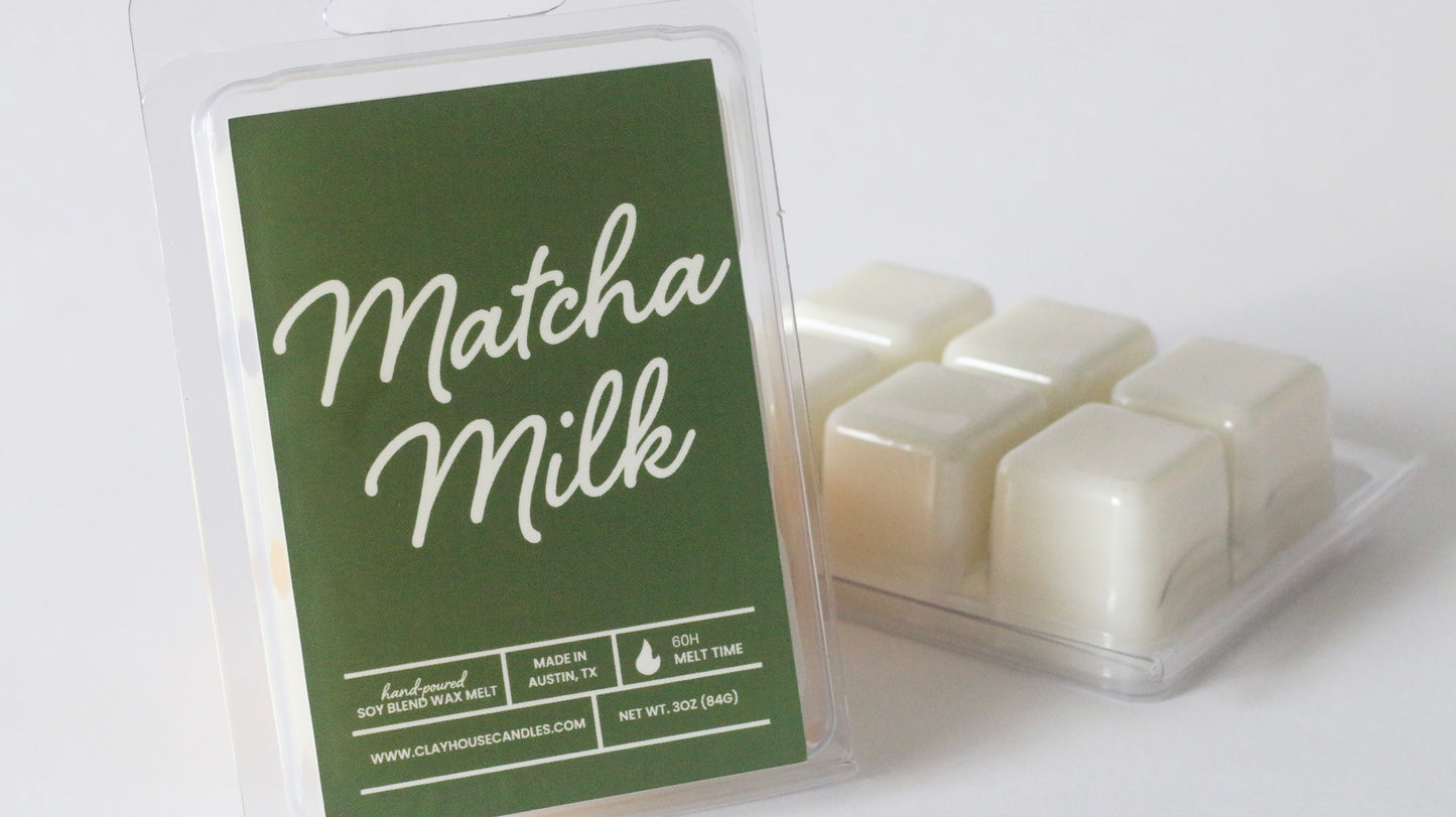 Matcha Milk Wax Melts